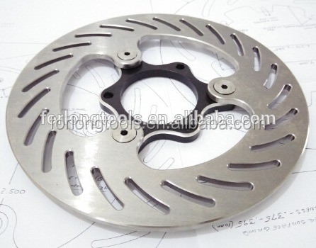 250MM πίσω δίσκος περιστροφέα φρένων για KX 125 250 KX F 250 KLX R 450 Μέρη μοτοσυκλέτας Αντικατάσταση υλικό τιτανίου και ανθεκτικό