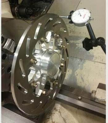 250MM πίσω δίσκος περιστροφέα φρένων για KX 125 250 KX F 250 KLX R 450 Μέρη μοτοσυκλέτας Αντικατάσταση υλικό τιτανίου και ανθεκτικό