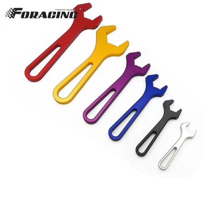 Παγκόσμιο AN Spanner Αλουμινίου Billet Racing Εργαλεία Σετ 6 τεμάχια Ένα Κιτ AN4-AN16 Sprint κλειδιά αυτοκινήτου για αγώνες και συντονισμό