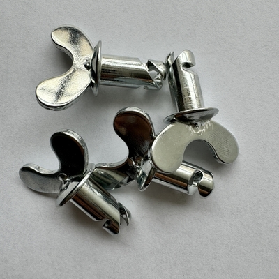Παγκόσμιο Dzus Dome Butterfly Head Button 5/16 &quot;x.500&quot; Steel Sprint Car Racing Αντικατάσταση / επισκευή Απόδοση Βασικό μέρος