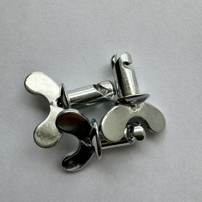 Παγκόσμιο Dzus Dome Butterfly Head Button 5/16 &quot;x.500&quot; Steel Sprint Car Racing Αντικατάσταση / επισκευή Απόδοση Βασικό μέρος