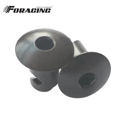 Πάρτε.500 &quot;Αλουμινίου Dzus Button Dome Allen Head Quarter Turn Fasteners για βελτίωση των επιδόσεων των μοτοσυκλετών αγωνιστικών αυτοκινήτων