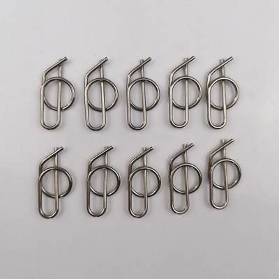 304SS Jacobs Σκάλα Pin Rue Clip από ανοξείδωτο χάλυβα 3/8 &quot;Sprint Car Quick Release Clevis Pin Clip για καθολική προσαρμογή αυτοκινήτου