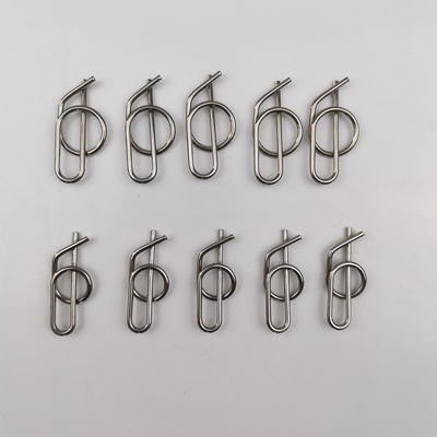 304SS Jacobs Σκάλα Pin Rue Clip από ανοξείδωτο χάλυβα 3/8 &quot;Sprint Car Quick Release Clevis Pin Clip για καθολική προσαρμογή αυτοκινήτου