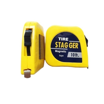 Σημαντικό αγωνιστικό αυτοκίνητο 1/4 Wide Blade x10 Foot Tire Stagger Tape Μέτρο για το Παγκόσμιο Έτος