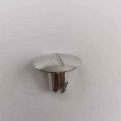 Παγκόσμια συμβατότητα 7/16 &quot;Sprint Car Silver Aluminium Quarter Turn Dzus με 1&quot; Μεγάλο Κεφάλαιο Σίλβερ Design