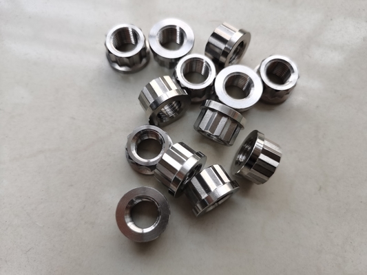 Παγκόσμιο Έτος Παγκόσμιο Ασημένιο 1/2&quot; -20 12 PT FLANGE NUTS Τιτάνιο για Παγκόσμιο Εγκατάσταση Αυτοκινήτου Παγκόσμιο Κατάλληλο