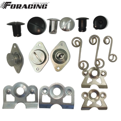 Παγκόσμιο Undercut Slotted Head Model 3/8 &quot;x.500&quot; Steel Quarter Turn Dzus Stud Fastener για ανταλλακτικά αυτοκινήτων Sprint και μακροχρόνια