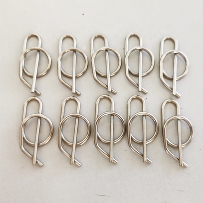Ασημένιο 304SS Universal Rue Clip από ανοξείδωτο χάλυβα 3/8 ιντσών Jacobs Ladder Pin Quick Release