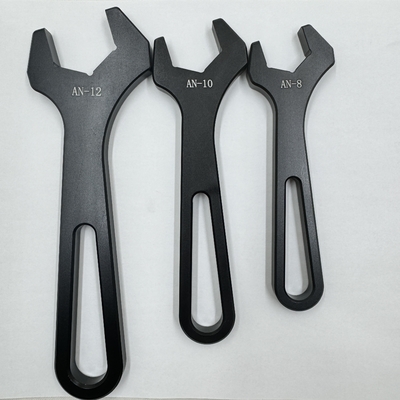 Οικουμενικά εξαρτήματα αυτοκινήτου 6PCS AN Spanner Set για AN4-AN16 Fittings Racing CNC Parts in Black Aluminium