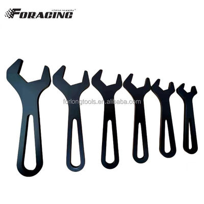 Οικουμενικά εξαρτήματα αυτοκινήτου 6PCS AN Spanner Set για AN4-AN16 Fittings Racing CNC Parts in Black Aluminium