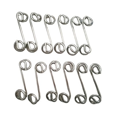 Παγκόσμιο Φόρασινγκ Dzus Spring SS 1&quot; Grip.375 Stainless Steel Quick Turn Fasteners Ασημένιο για επισκευή/αντικατάσταση 1-3/8