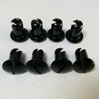 Παγκόσμιο 7/16 &quot;x.600&quot; Μαύρο Τρίμηνο Γύρισμα Dzus Stud Αλουμινίου Συναγερτικό Πρότυπο OE NO. για Παγκόσμια προσαρμογή και αντοχή