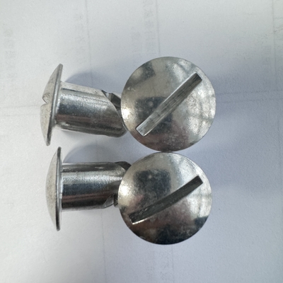 Ασημένιο Αλουμίνιο Dzus Button 7/16&quot; *.0500 Σφραγιστικά Η τέλεια επιλογή για καθολική τοποθέτηση αυτοκινήτου σε αγώνες αυτοκινήτων σπριντ