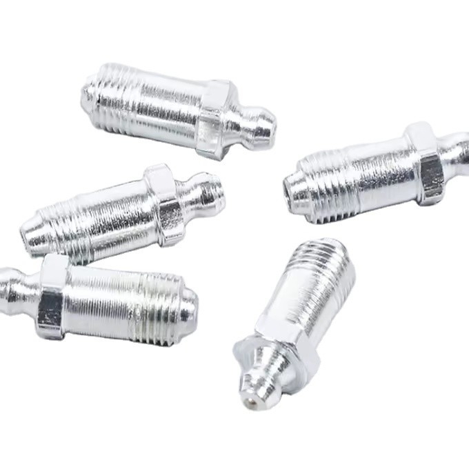 1/4&quot;-19 BSP Grease Nipple Cap Ατσάλι από ανοξείδωτο χάλυβα 90 μοίρες για μεταφορικό εξοπλισμό Προσαρμοσμένη υποστήριξη OEM