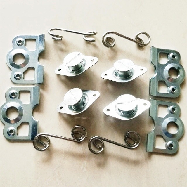 Αντικαταστήστε/Επισκευάστε το Sprint Car.500 Tab Plate and Springs Steel Universal 7/16&quot; Self Ejecting Dzus για αντικατάσταση