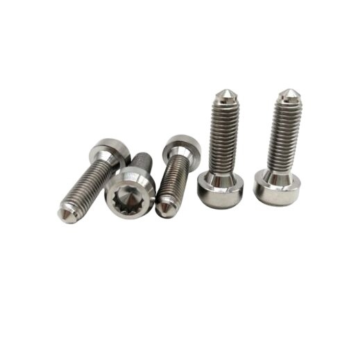 DIN Standard M7 x 24mm 6AL-4V Titanium Alloy Bolt για BBS Split Rim Wheels Βέλτιστη απόδοση υλικού