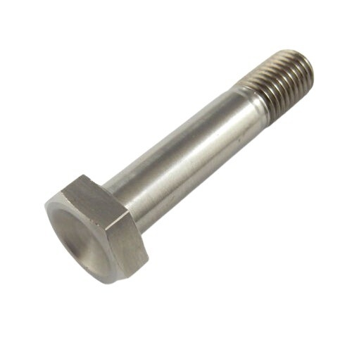 Σπριντ αυτοκίνητο 5/16 &quot;-24 x 1-1/2&quot; UNF Titanium Hex Head Bolt DIN Standard κατασκευασμένο από 6AL-4V Titanium Alloy με φυσικό φινίρισμα