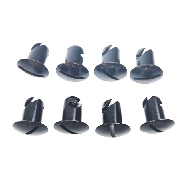 Ο.Ε.ΧΧ. Προσαρμοσμένο μαύρο αλουμίνιο Dzus Slot Head Quarter Turn Fasteners 7/16 &quot;x.500 για το Universal Year Universal Car Fitment