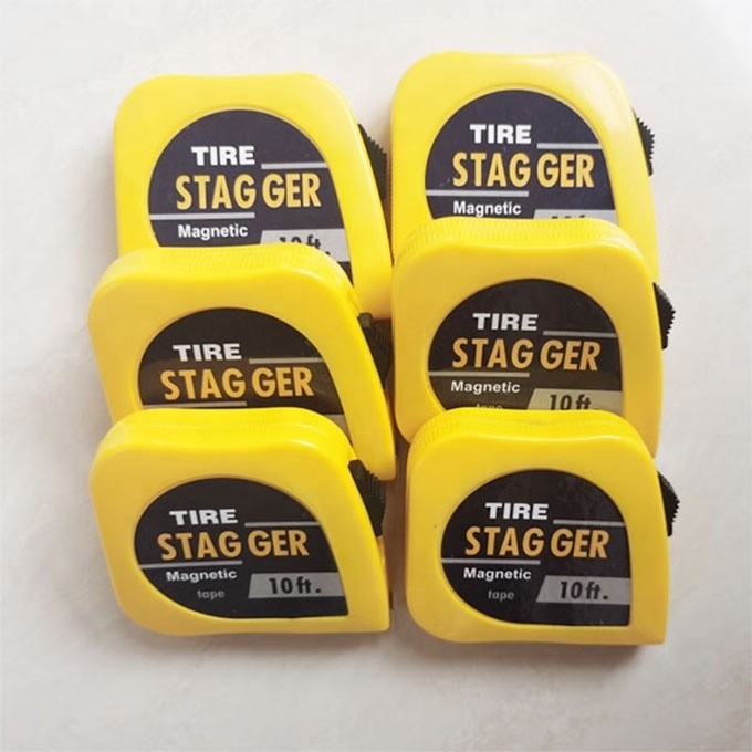 Παγκόσμιο αυτοκίνητο Fitment Sprintcar Wingless Midget 1/4 &quot;x10&quot; Tire Stagger Tape Μέτρο με Standard OE NO. και Παγκόσμιο