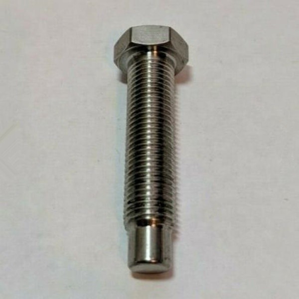 Micro Sprint Car Φυσικό τιτάνιο Torsion Stop Bolt 5/16 &quot;-18 OE NO. Παγκόσμιο με Hex Head