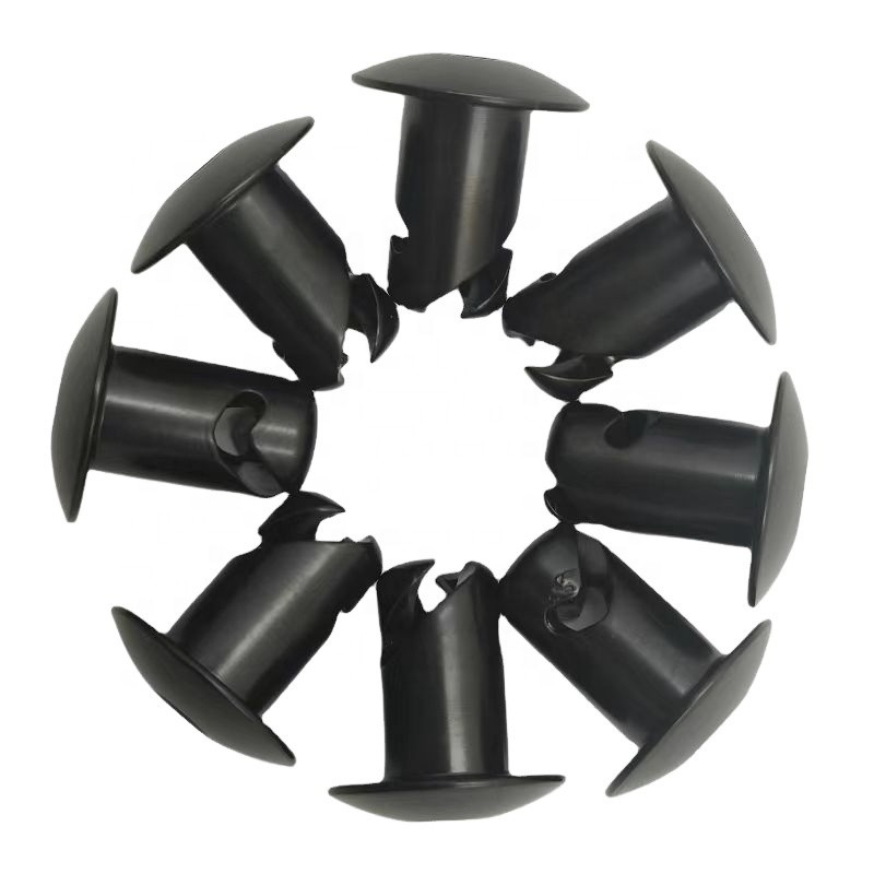 Παγκόσμιο 7/16 &quot;Αλουμινίου Dzus Stud Dome Head.500 Black Quarter Turn Fasteners Η κορυφαία επιλογή για προσαρμογή αυτοκινήτων Sprint