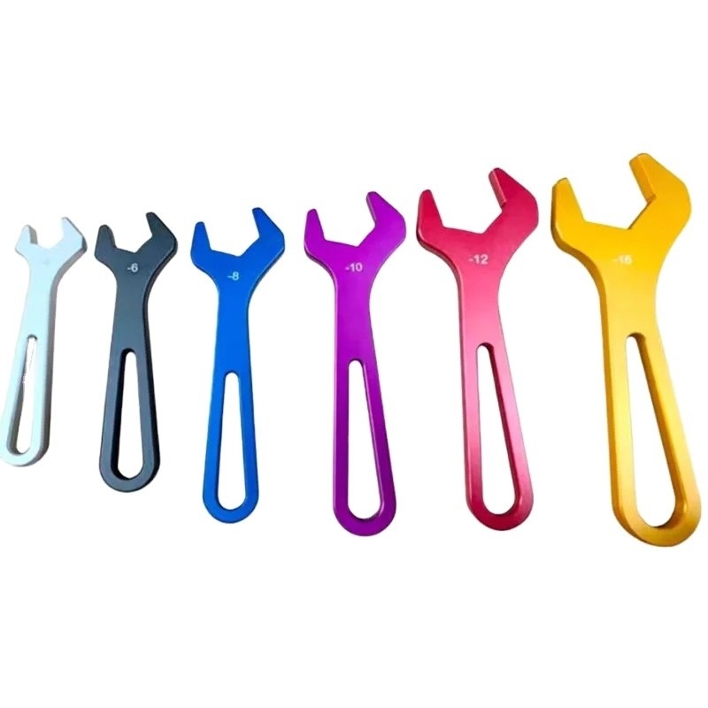 6 τεμάχια AN Spanner Aluminium Billet Racing Tool Set για αυτοκίνητα Sprint AN4-AN16 Παγκόσμιο Έτος και Απόδοση