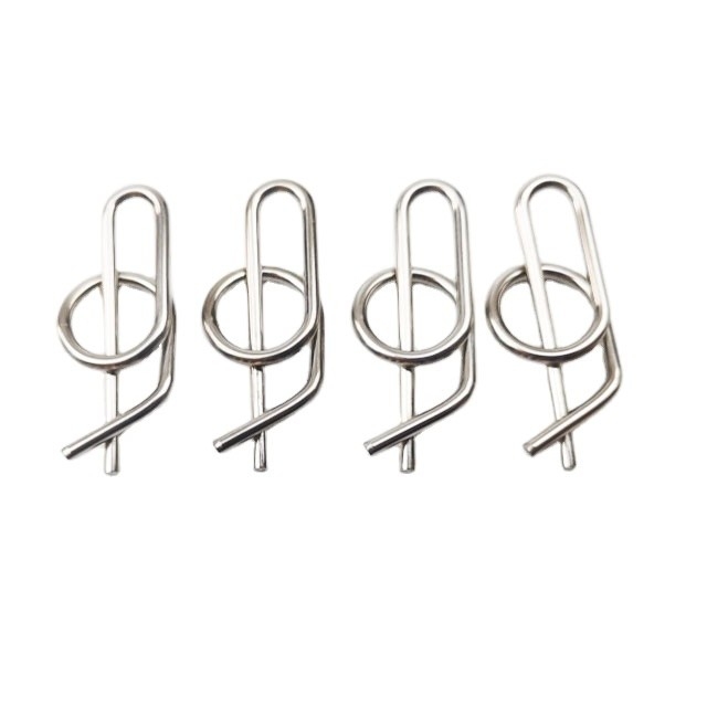 304SS Jacobs Σκάλα Pin Rue Clip από ανοξείδωτο χάλυβα 3/8 &quot;Sprint Car Quick Release Clevis Pin Clip για καθολική προσαρμογή αυτοκινήτου