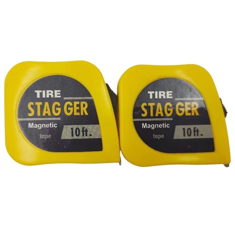 Σημαντικό αγωνιστικό αυτοκίνητο 1/4 Wide Blade x10 Foot Tire Stagger Tape Μέτρο για το Παγκόσμιο Έτος