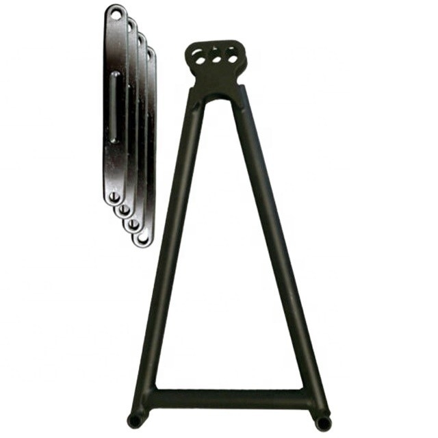 13-5/8&quot; Chromoly 4130 Sprint Car Racing Μαύρο Jacobs Κίτ σκάλας με 7&quot; ιμάντα